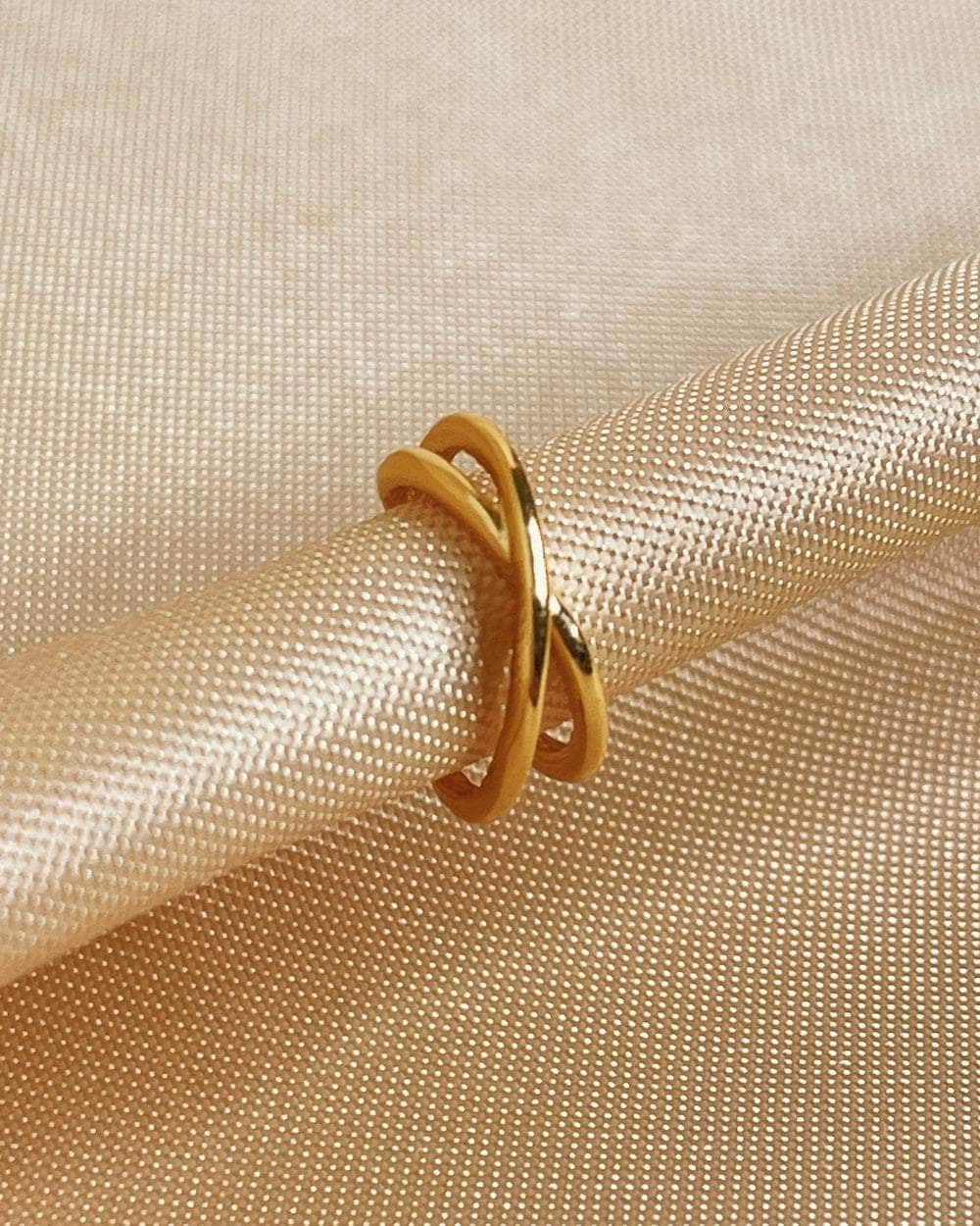 So Dainty Co. Ear Cuffs Sophie Gold Cuff (Single) Gold Plated 925 Sterling Silver Jewelry