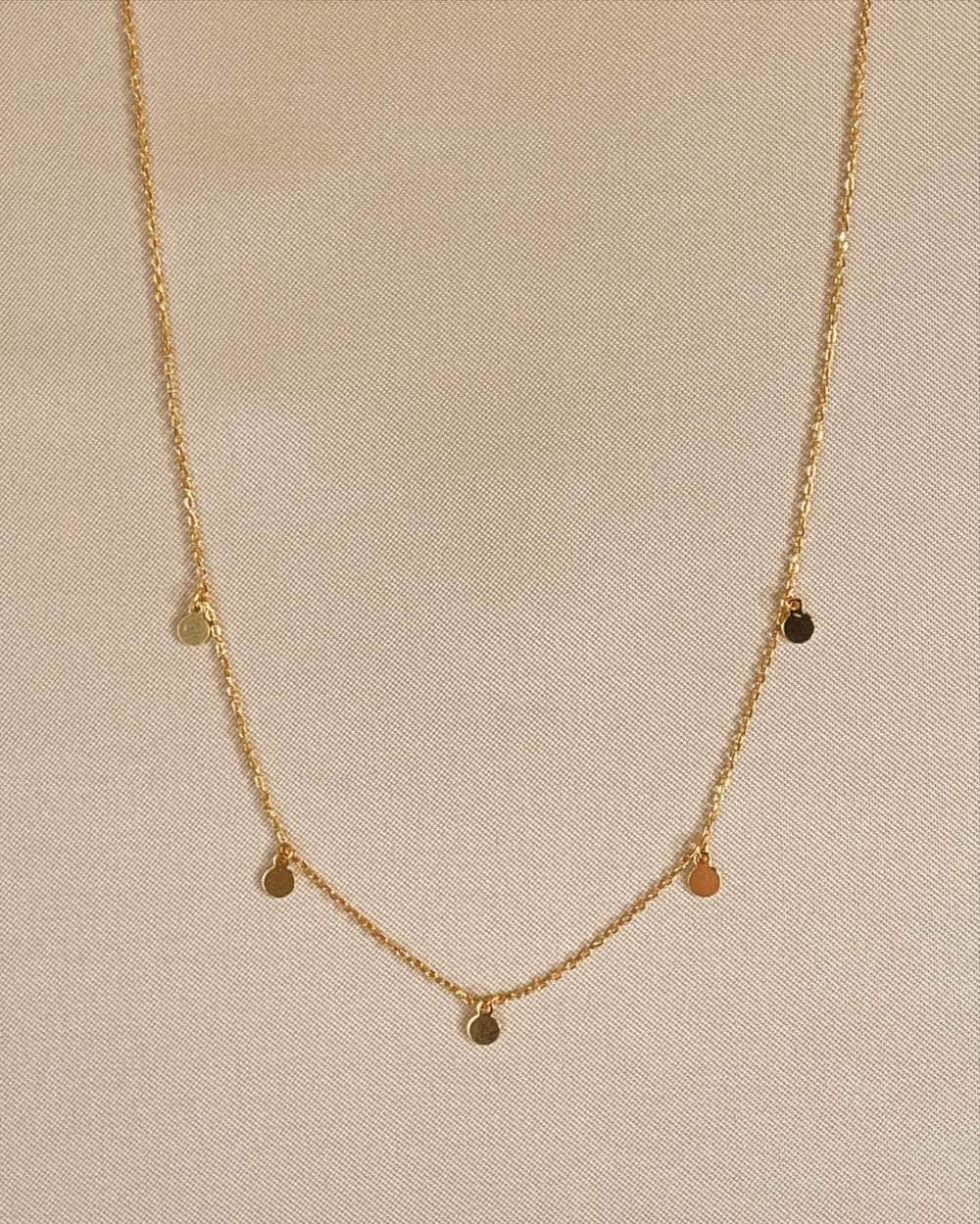 So Dainty Co. Necklaces Gwen Gold Choker Necklace Gold Plated 925 Sterling Silver Jewelry