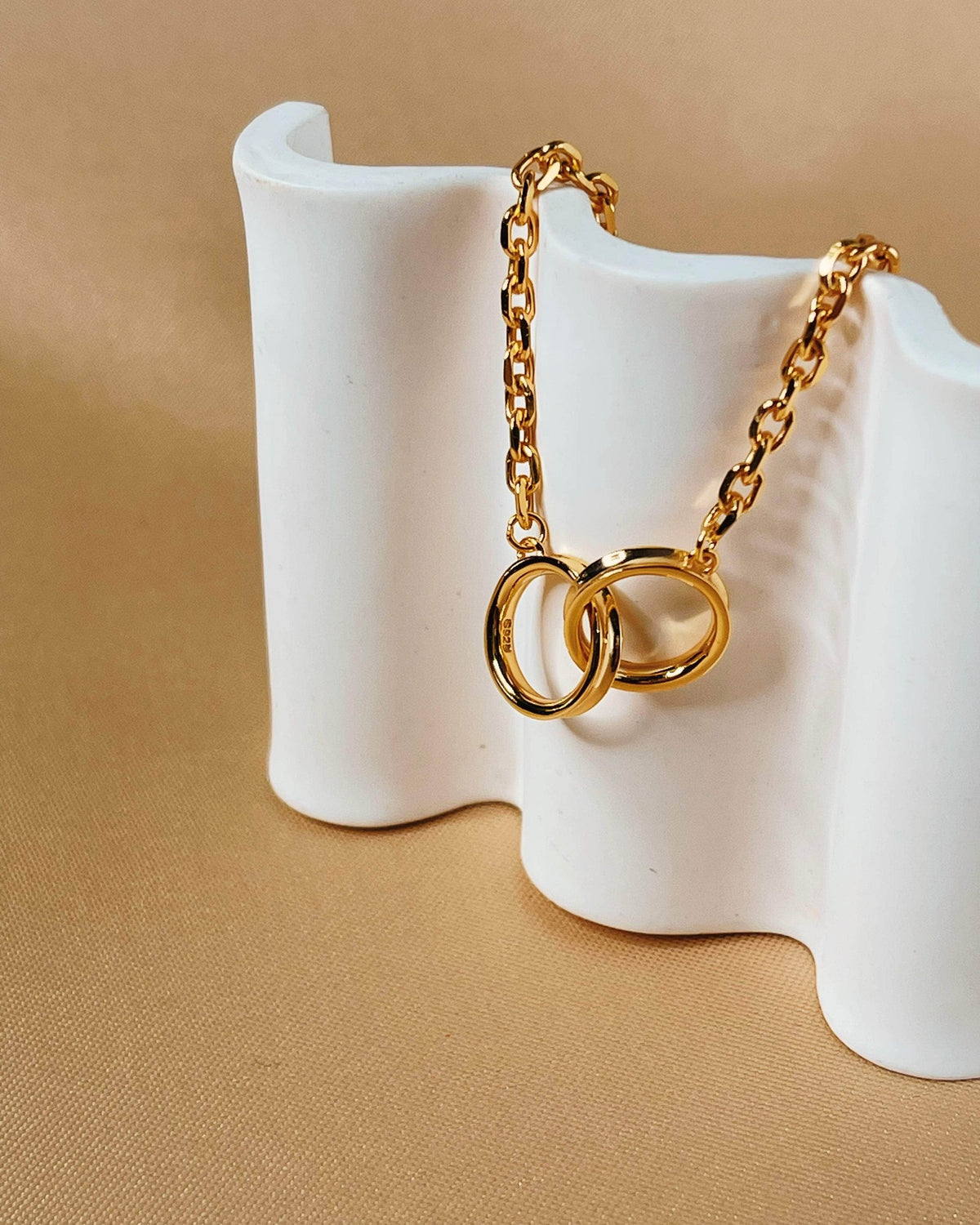 So Dainty Co. Bracelets Alison Gold Bracelet Gold Plated 925 Sterling Silver Jewelry