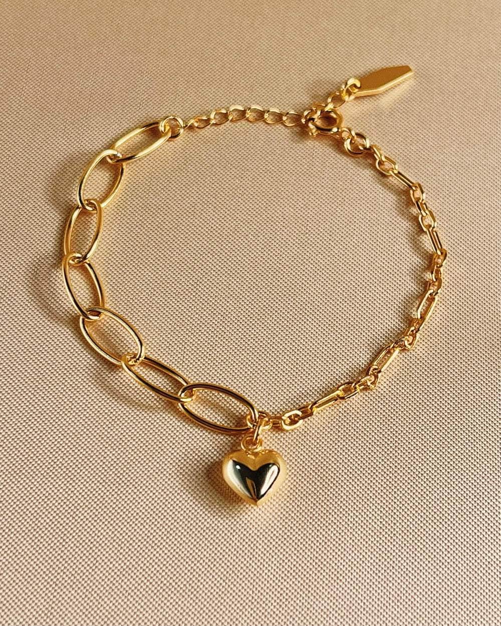 So Dainty Co. Bracelets Claire Gold Bracelet Gold Plated 925 Sterling Silver Jewelry