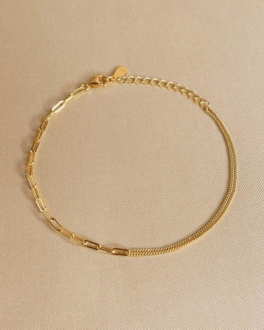 So Dainty Co. Bracelets Maxine Gold Bracelet Gold Plated 925 Sterling Silver Jewelry