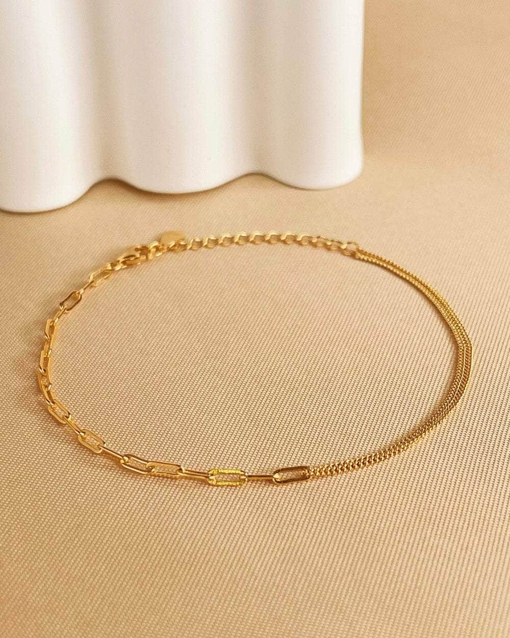 So Dainty Co. Bracelets Maxine Gold Bracelet Gold Plated 925 Sterling Silver Jewelry