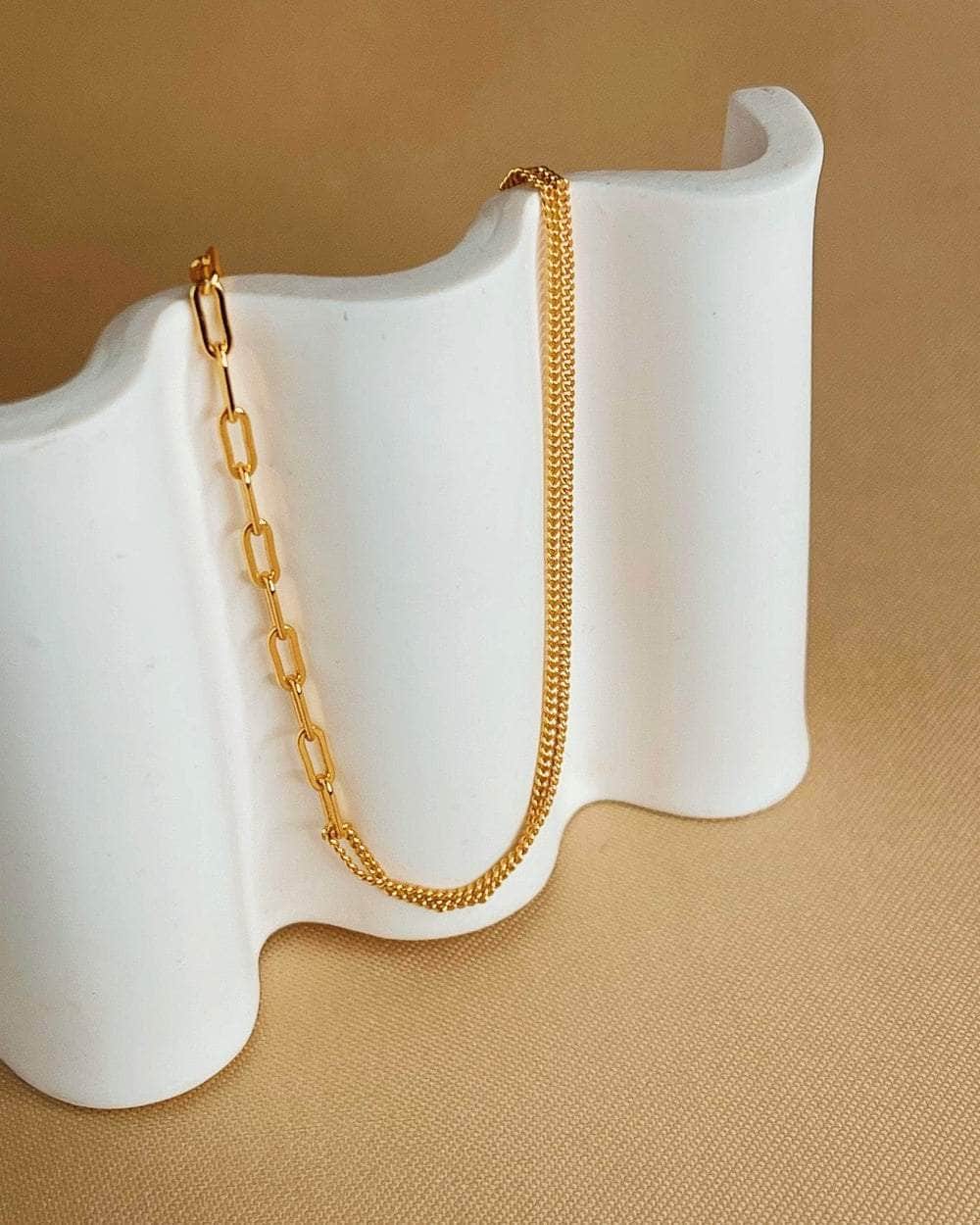 So Dainty Co. Bracelets Maxine Gold Bracelet Gold Plated 925 Sterling Silver Jewelry