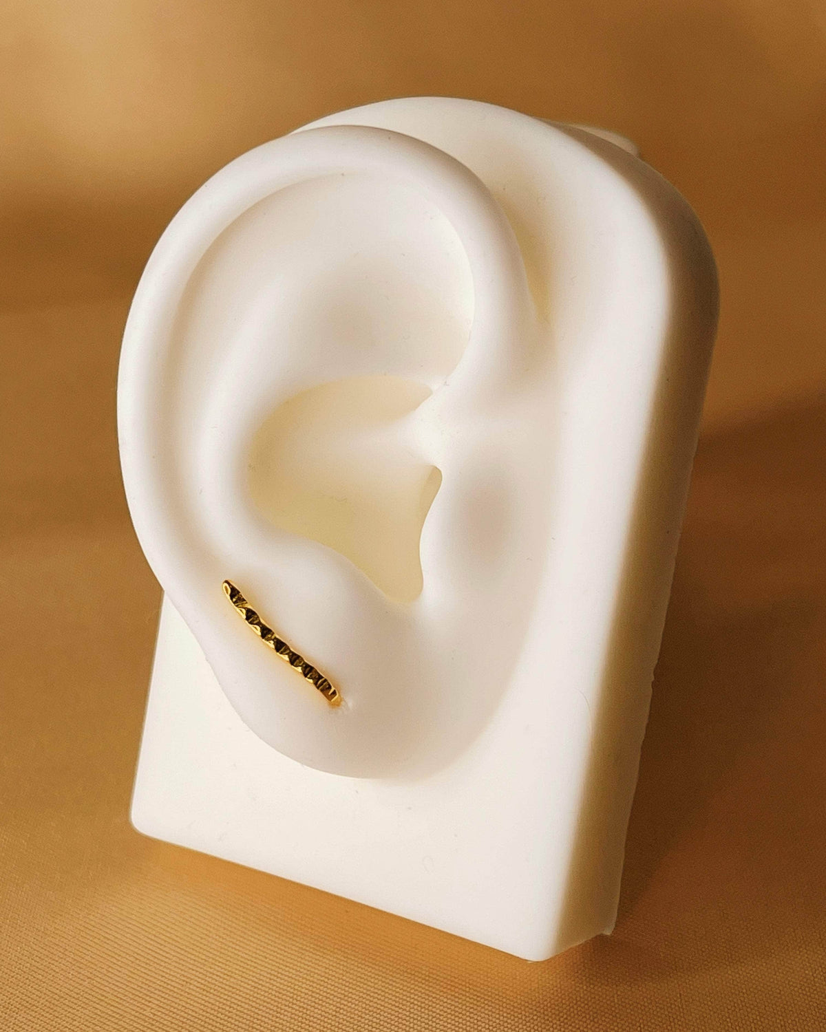 So Dainty Co. Climbers Annabelle Gold Climber Earrings Gold Plated 925 Sterling Silver Jewelry