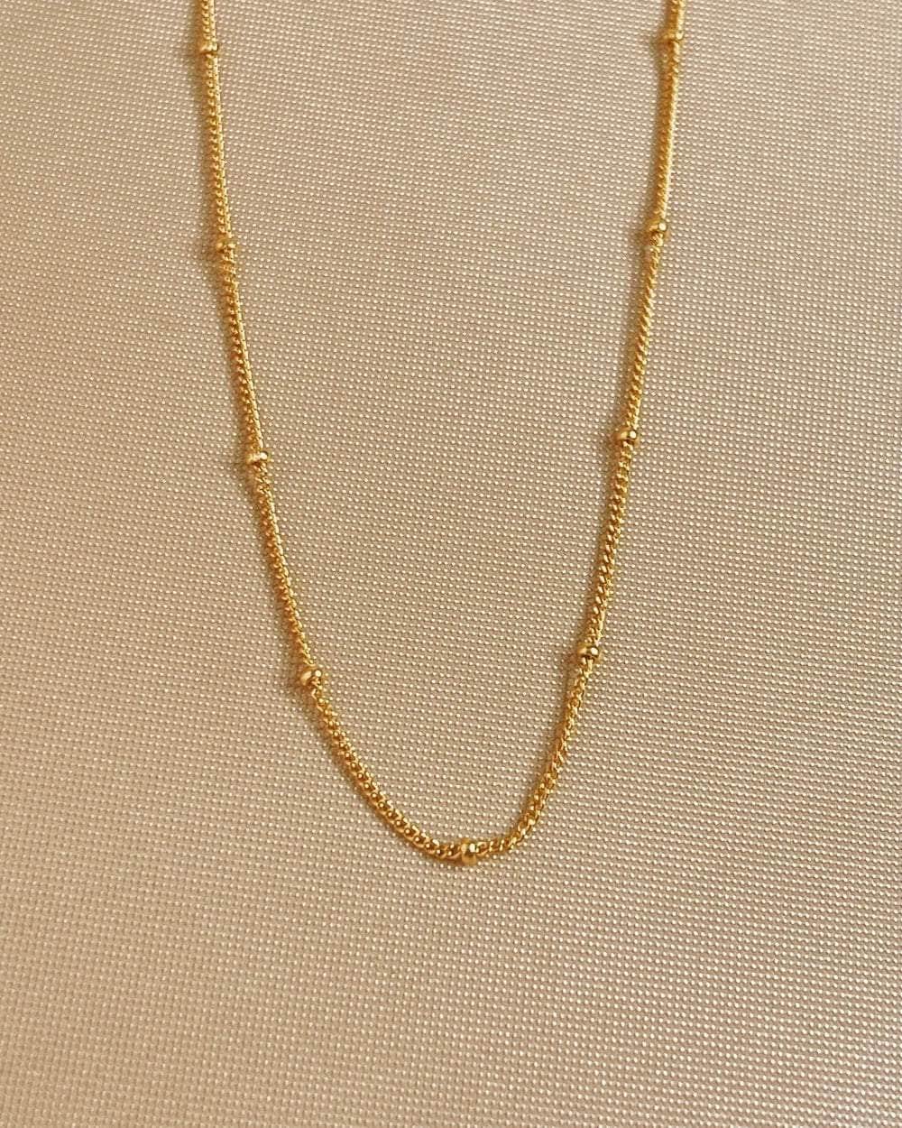 So Dainty Co. Necklaces Alexa Gold Choker Necklace Gold Plated 925 Sterling Silver Jewelry