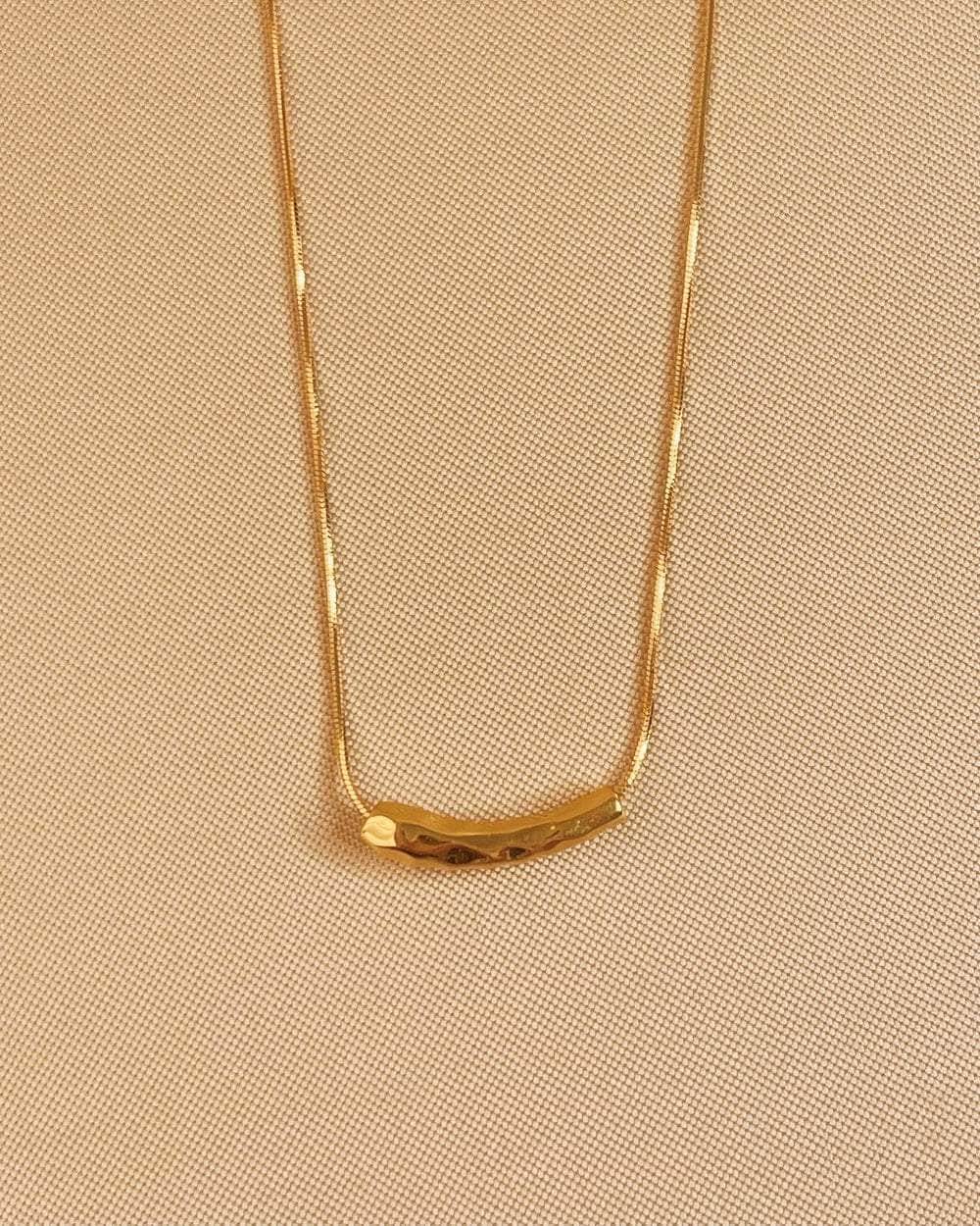 So Dainty Co. Necklaces Gabrielle Gold Necklace Gold Plated 925 Sterling Silver Jewelry