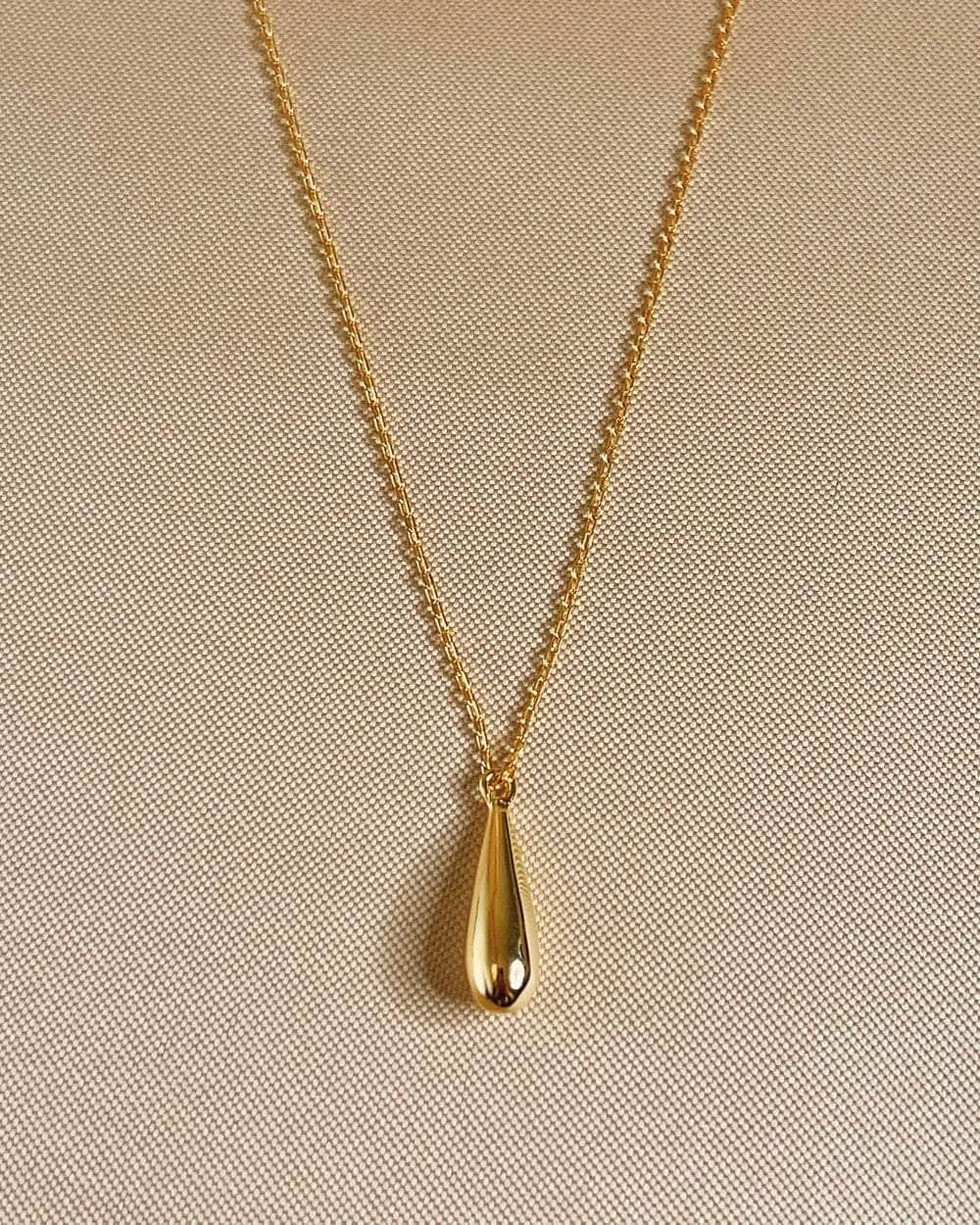 So Dainty Co. Necklaces Gianne Gold Necklace Gold Plated 925 Sterling Silver Jewelry