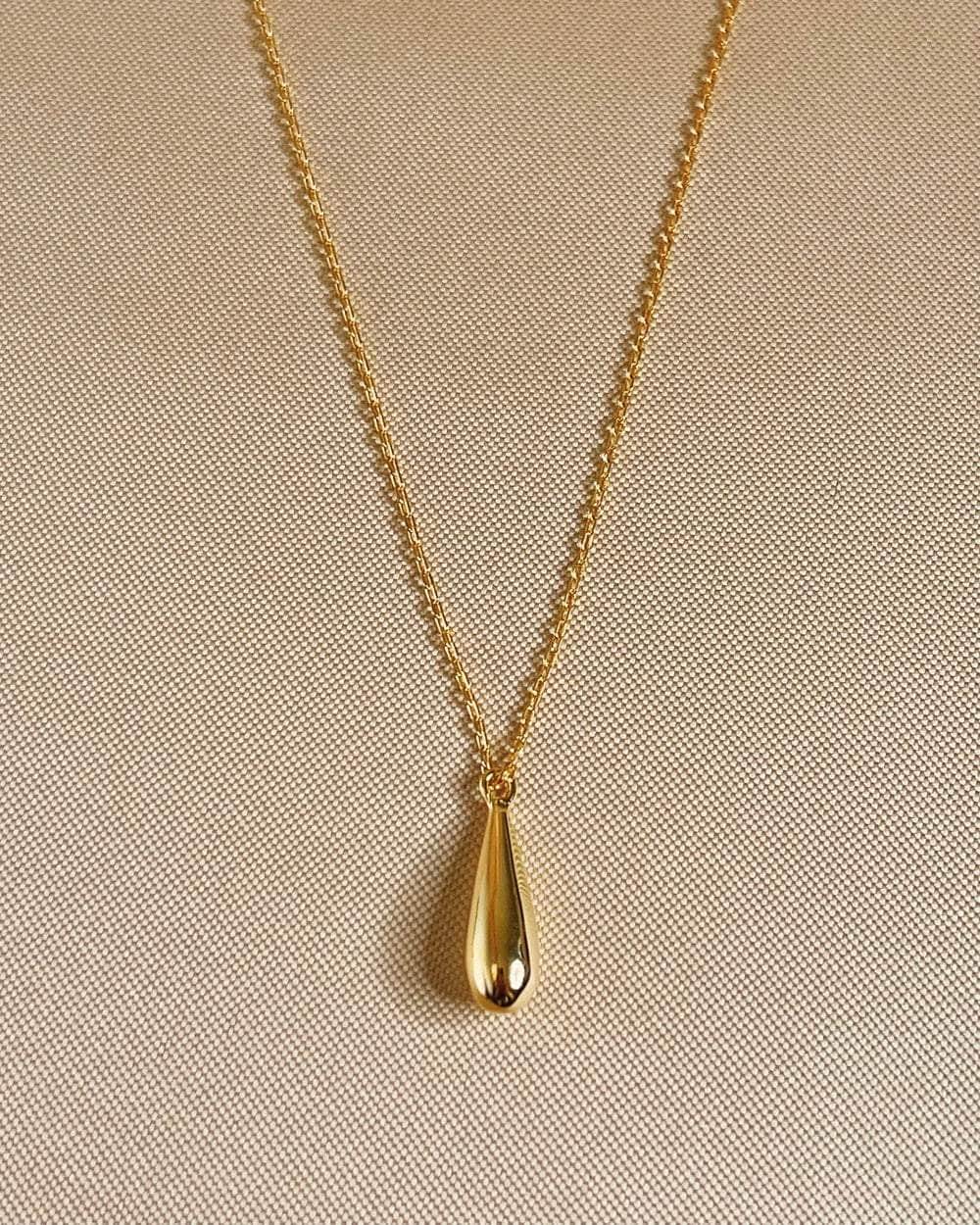 So Dainty Co. Necklaces Gianne Gold Necklace Gold Plated 925 Sterling Silver Jewelry