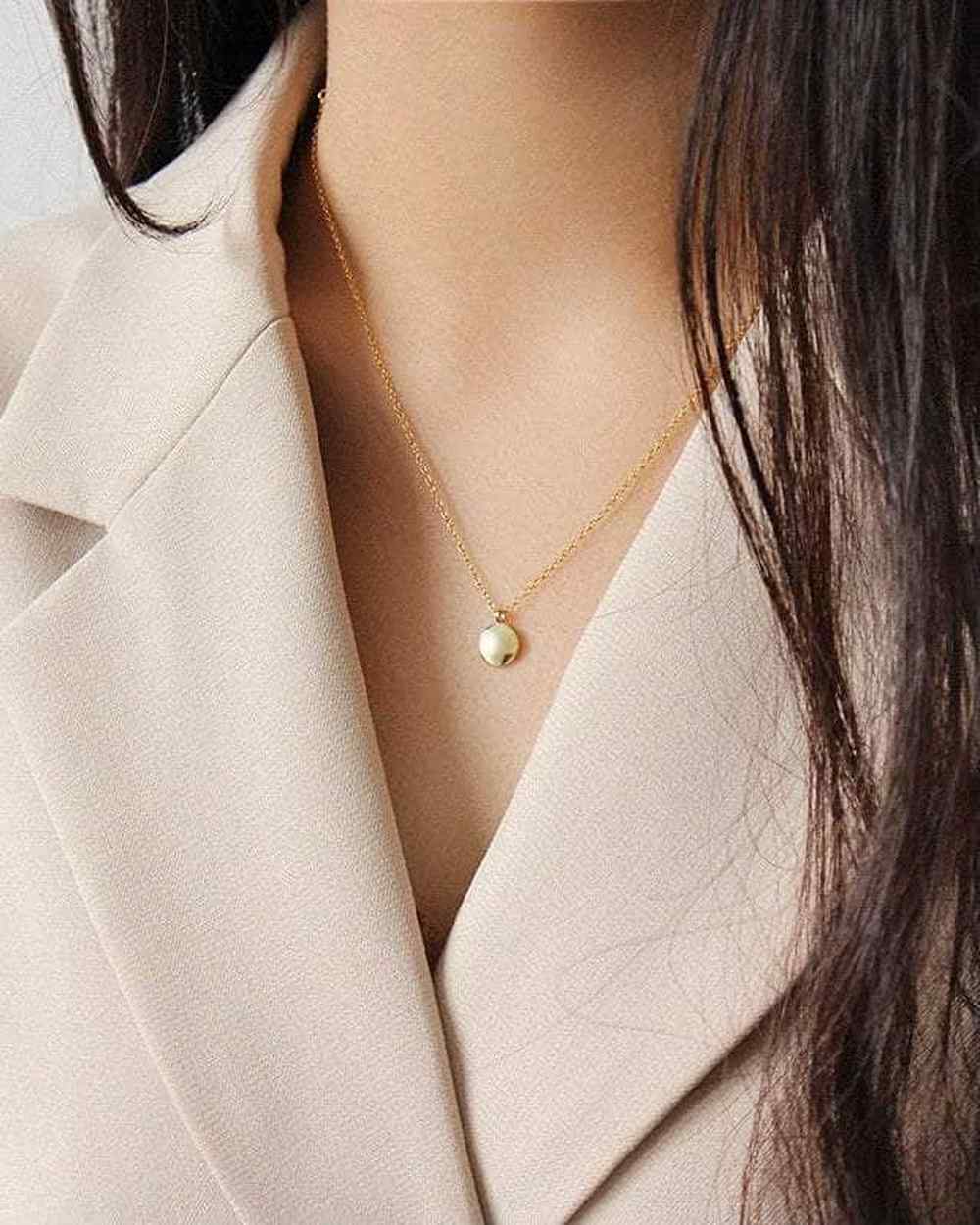 So Dainty Co. Necklaces Nina Gold Necklace Gold Plated 925 Sterling Silver Jewelry