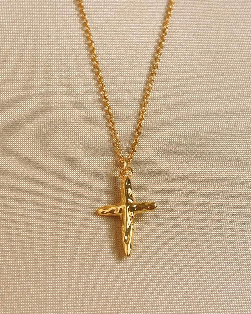 So Dainty Co. Necklaces Thea Gold Necklace Gold Plated 925 Sterling Silver Jewelry