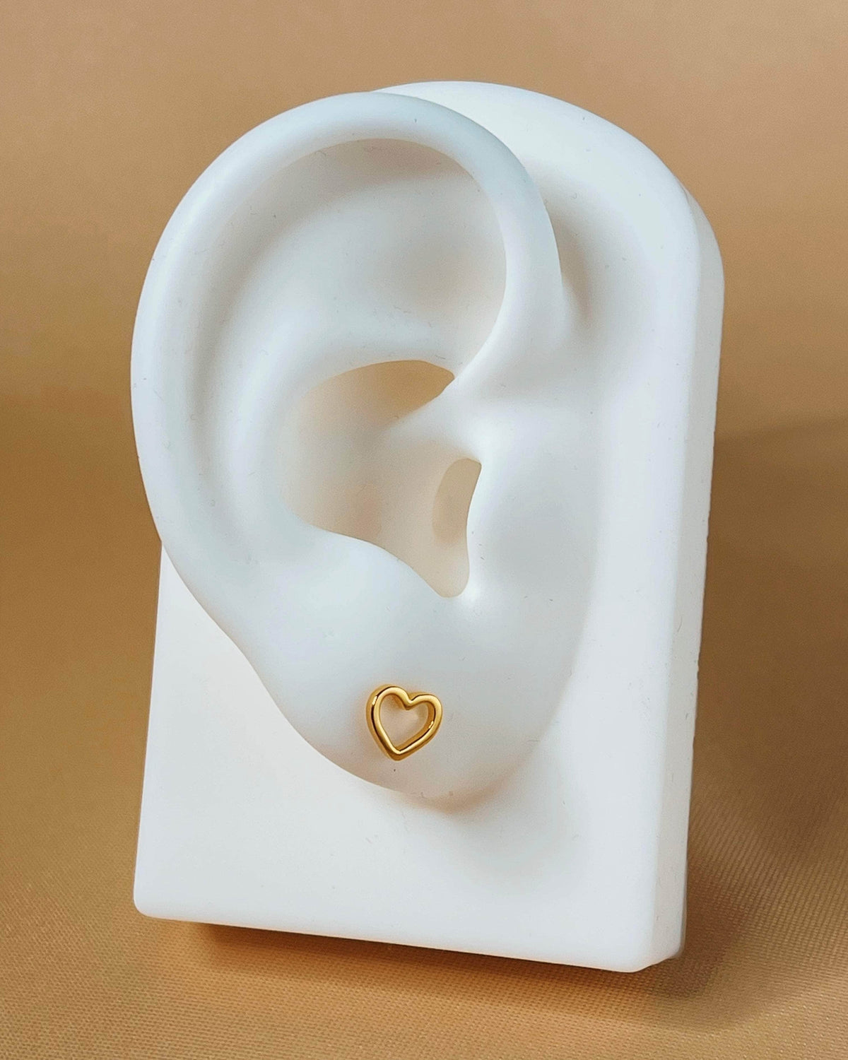 So Dainty Co. Studs Camilla Gold Studs Gold Plated 925 Sterling Silver Jewelry