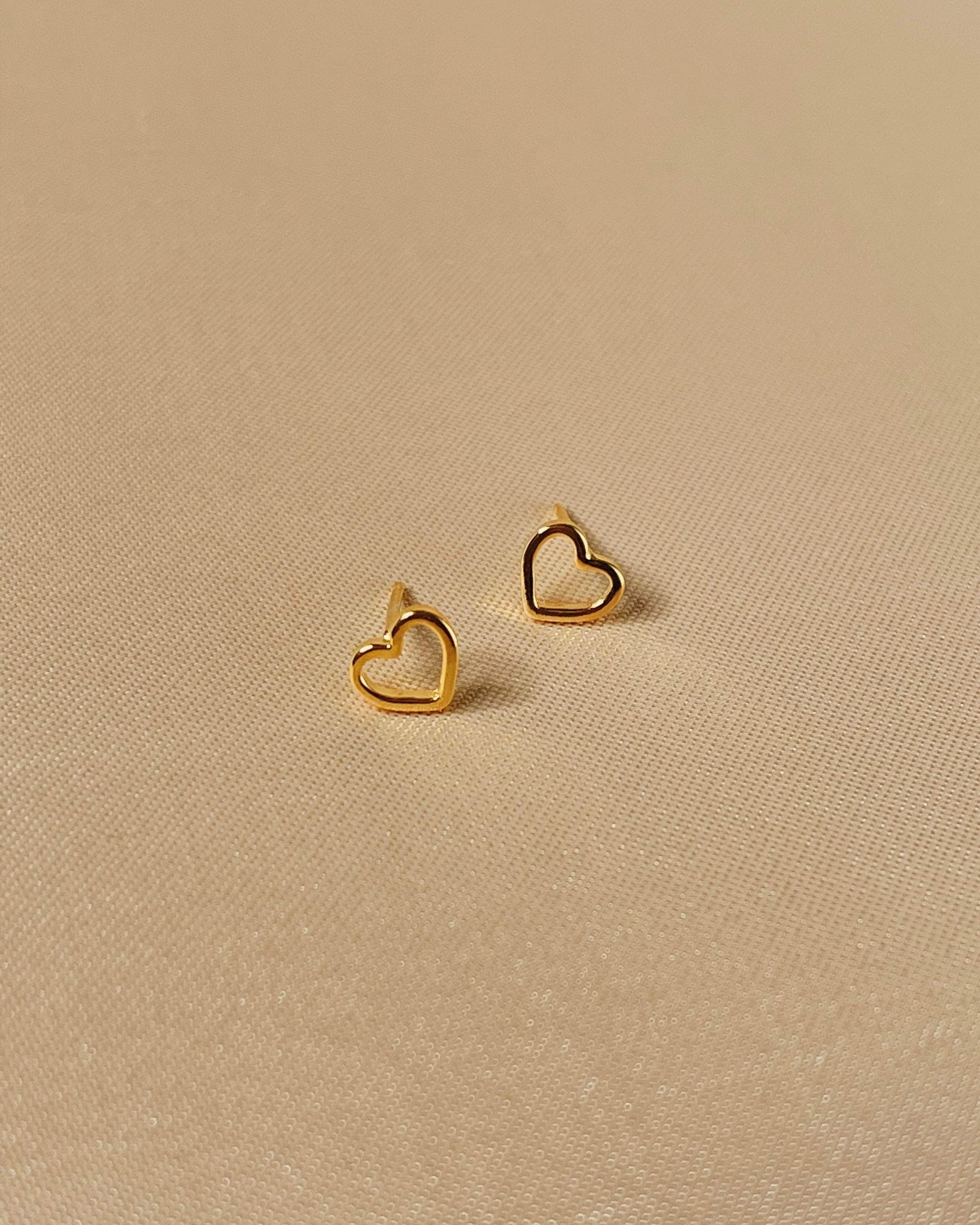 So Dainty Co. Studs Camilla Gold Studs Gold Plated 925 Sterling Silver Jewelry